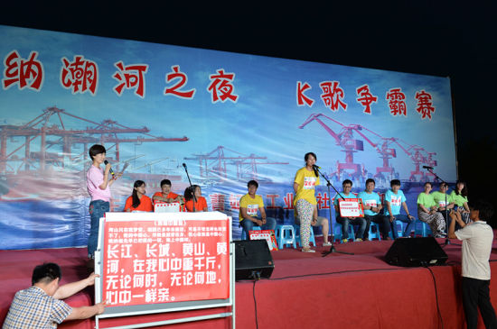 K歌争霸赛活动现场 K歌争霸赛活动现场